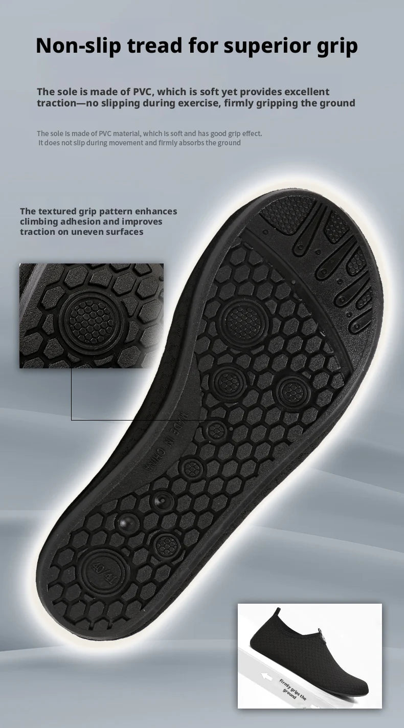 Unisex Badeschuhe Schnell Trocknend Rutschfeste Aqua-Schuhe Atmungsaktive Strandschuhe Tauchschuhe Watschuhe Sneaker für Herren Damen Outdoor Sp