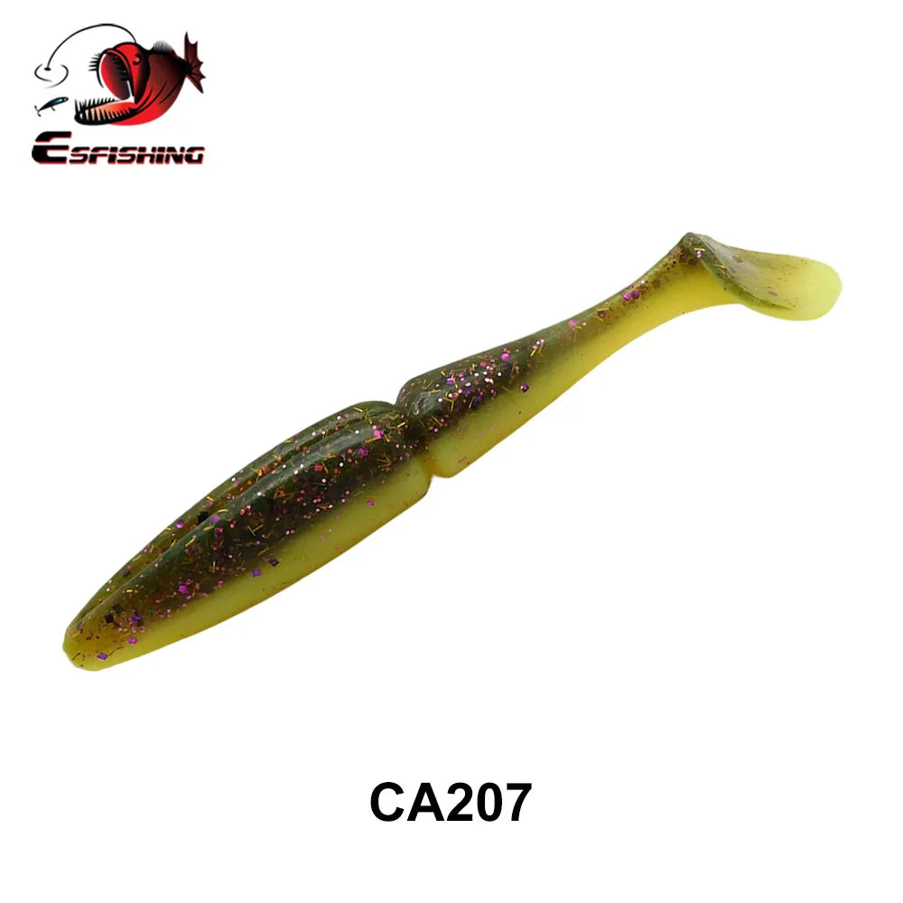 ESFISHING Angelköder Easy Shiner 100mm125mm155mm 200mm pesca isca artificial Silikonköder Leurre Souple Hecht Barsch