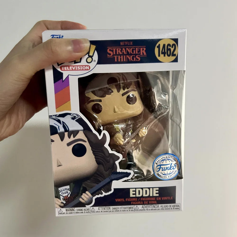 Funko TV Strangers Pops Mike Wheeler #1783 Things- Will Byers Dustin Steve Actionfigur Spielzeug Sammlerpuppen Geschenk Deko Modell