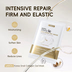 LAIKOU Korea Schnecken-Kollagen-Essenz-Maske, feuchtigkeitsspendende Tuchmaske, Anti-Falten-Gesichtsmaske, straffende Hautpflege, 25g*20 Stück