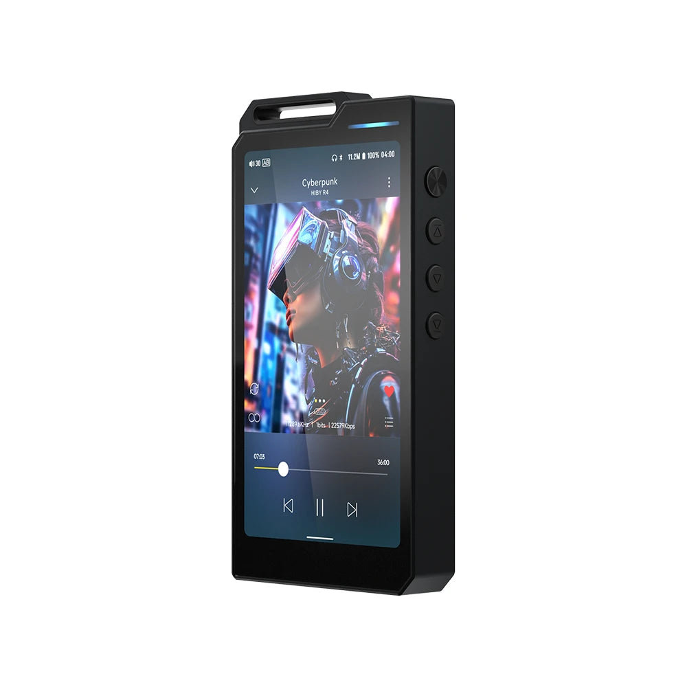 HiBy R4 ES9018Q2M*4 Android12 HiFi-Musikplayer MP3-Audio Bluetooth WiFi DSD256 MQA 16x USB DAC Kopfhörer-Verstärker 11 Std. 4,7'' OPA1652