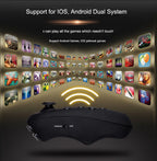 Shinecon VR Brille 3D Headset Virtual Reality Gerät Helm Schutzbrille Linsen Mobile Smartphone Handy Realidade Viar VR