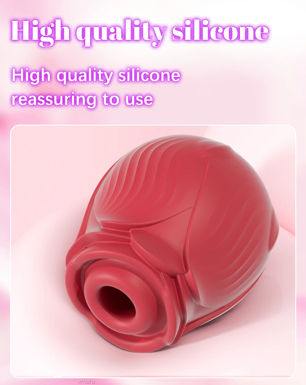 Leistungsstarker Saugvibrator für Frauen Vakuum-Klitorisstimulator Oralsauger für weibliche Brustwarzen Klitoris-Sauger Vibrations-Sexspielzeug für Erwachsene Rosen-Spielzeug