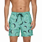 Escatch Schnelltrocknende Sommer Badeshorts für Herren, Beach Boardshorts, Badehosen für Männer, Schwimmhosen, Herren Sportbekleidung, Strandmode, Fitness Übergrößen