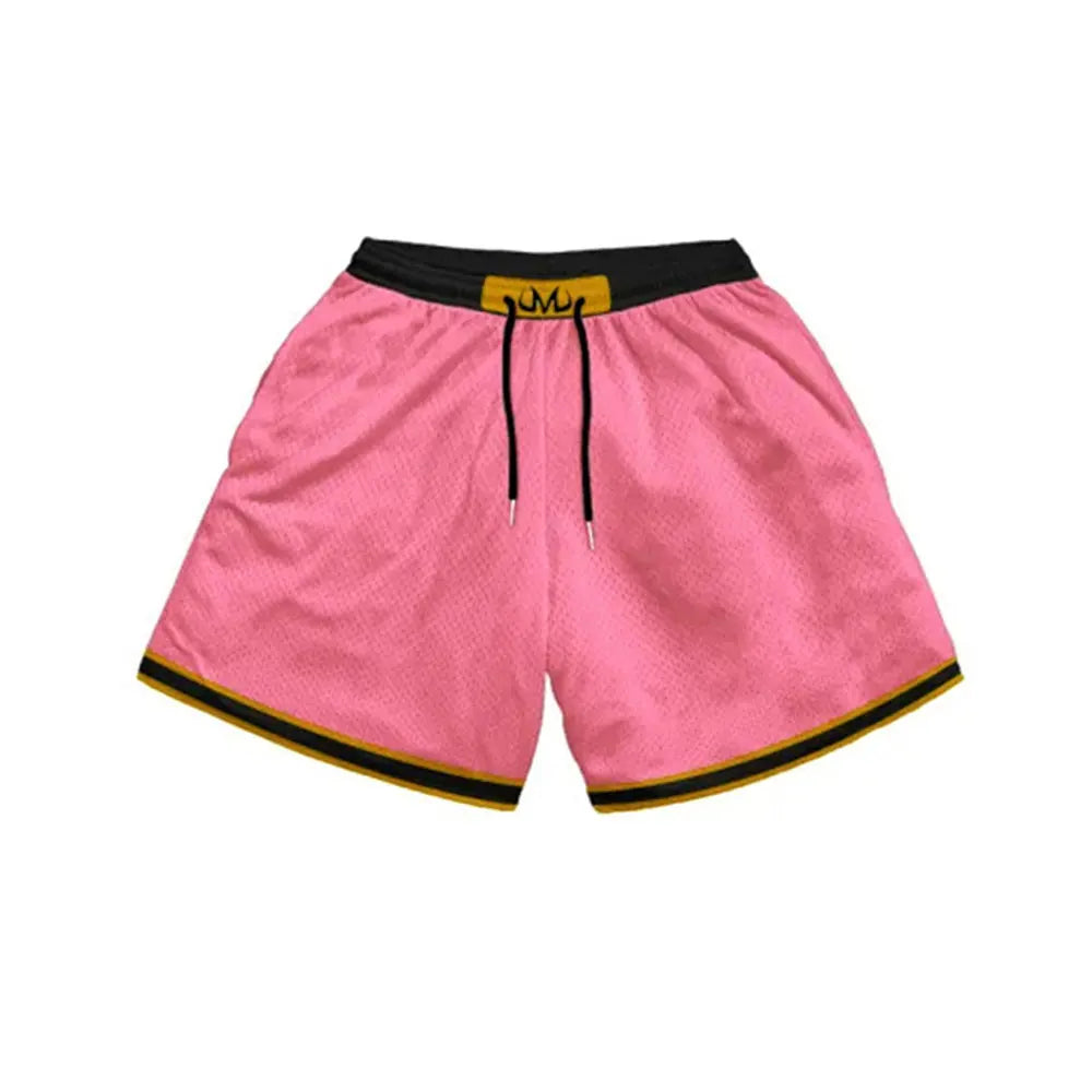 Anime Herren-Sporthosen 3D Bedruckte Shorts Schnell Trocknende Mesh Casual Boardshorts für den Sommer zum Joggen Fitness Basketball