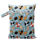 Wasserdichte Wickeltasche Windeltasche Mama Baby Umstandstasche Waschbare Reißverschluss Windel-Organizer Trockenbeutel Reisetragetasche 30x40cm