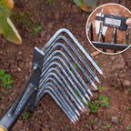 Jäthacke Rechen 4/7/9/12 Zinken Landwirtschaftliches Werkzeug Jätvertikutierer Artefakt Landwirtschaftliche Nagelharke Kohlenstoffstahl Gartenjätwerkzeuge