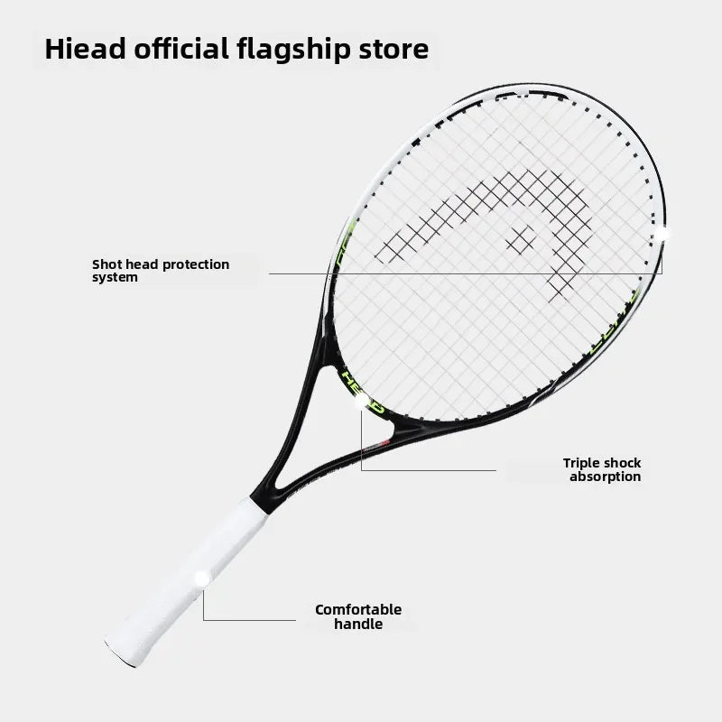 HEAD Tennisschläger Anfänger Carbon Composite Einteiliger Schläger Studenten Übung Sport