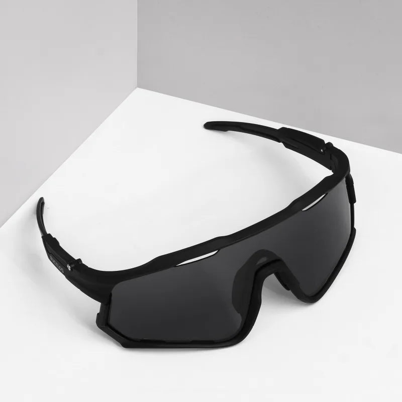 BUCKLOS Polarisierte Fahrradbrille UV400 Rennrad-Mountainbike-Brille TR-90 Rahmen Winddichte Outdoor-Sportbrille Fahrradteile