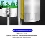 Home Electric 30L Kommerzielle Pasteurisierungsbehälter Milchpasteurisierungsmaschine Joghurt Kuh Wein Farm Rasen Intelligenter Sterilisator 22