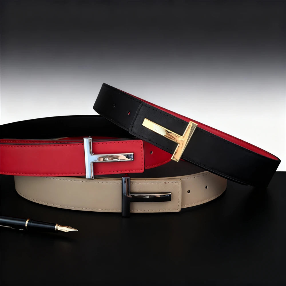 2026 Width 3.8cm Famous Brand Belt Men Top Quality Luxury Leather Belts for Men Strap Metal Belt Fashion Women's Belt jeans Hauptbild