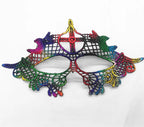 Neue Damen Hollow Lace Gesichtsmaske Maskerade Sexy Cosplay Abschlussball Party Requisiten Kostüm Maske Nachtclub Halloween Schwarze Augenmaske