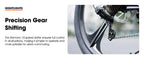 HILAND Mountainbike, 3-Speichen-Rad, 18 Gänge Schaltung, Aluminiumrahmen 26 Zoll Räder, Scheibenbremsen Fahrrad für Herren Damen Herren-MTB