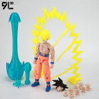 9L3D Gedruckte Dragon Ball Son Goku Vegeta Beerus Frieza Anime Lucky13 Dummy13 Titan13 Actionfiguren Mehrgelenkige Bewegliche Spielzeuge
