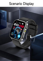 2026 Neue Gesundheits-Smartwatch Lasertherapie Reduziert Drei Hochs Blutsauerstoff Blutdruck Harnsäure Blutfette EKG-Smartwatch Für Herren