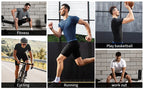 Grafische Kompressionsshirts für Herren, athletisch, schnell trocknend, Rash Guard, dehnbar, Baselayer, Unterhemden, Fitnessstudio, Workout, Lauf-T-Shirt-Oberteile