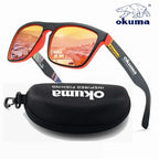 Okuma polarisierte Sonnenbrillen UV400 für Herren und Damen Outdoor-Jagd, Angeln, Autofahren, Radfahren, Sonnenbrillen, optionale Box
