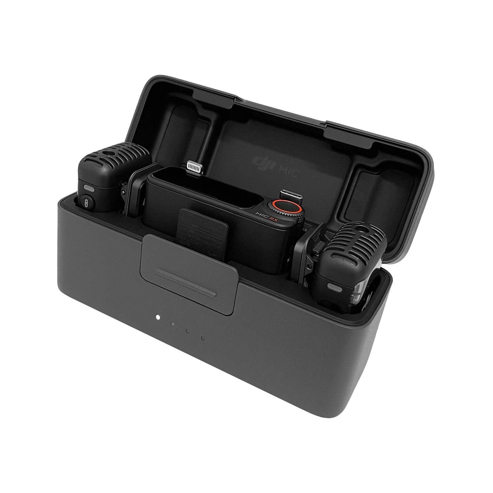 DJI Mic 2 Funkmikrofon mit intelligenter Geräuschunterdrückung 32-Bit Float interne Aufnahme Optimierter Klang m Reichweite
