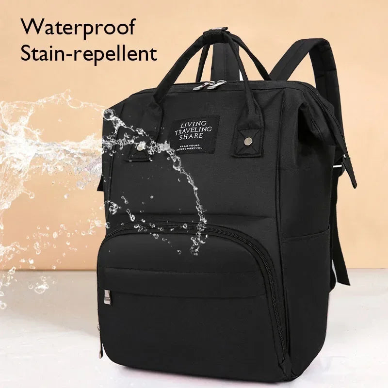 Wickelrucksack Windeltasche Mama Große Kapazität Taschen Mama Baby Multifunktionale Wasserdichte Outdoor Reise Windeltaschen für die Babypflege
