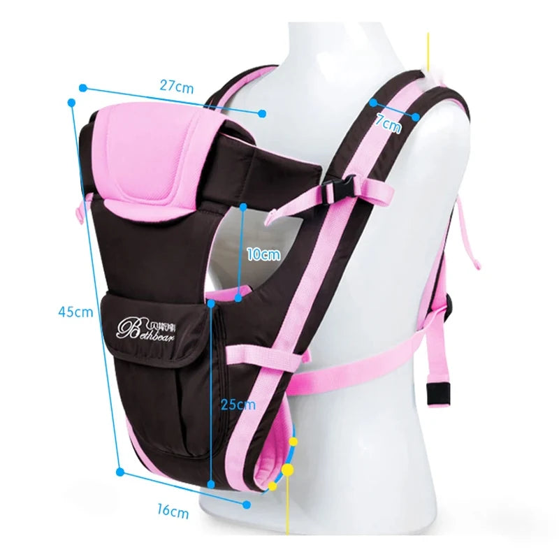 Baby Carrier Backpack 4 in 1 Things for Babies Accessories Kangaroo Accessory Sling Stuff Children's Newborn Infant Ergonomic