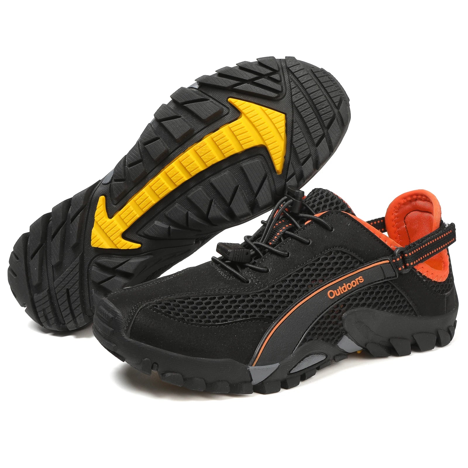FANCYLEE Damen-Trekkingschuhe Atmungsaktives Mesh-Wanderer Leichtgewichtige Outdoor-Rutschfeste Bergsteigerschuhe EU 36-42
