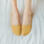 5 Paar Damen Socken Atmungsaktive Unsichtbare Silikon Anti-Rutsch Einfarbige Bootssocken Bequeme Hochwertige No-Show Socken Ultra-dünn