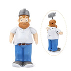 PLANTS VS ZOMBIES Verrückter Dave Spiel Actionfigur Straßensperre Eimer Totengräber Zombie Modell Puppe Kinderspielzeug Kindergeschenke