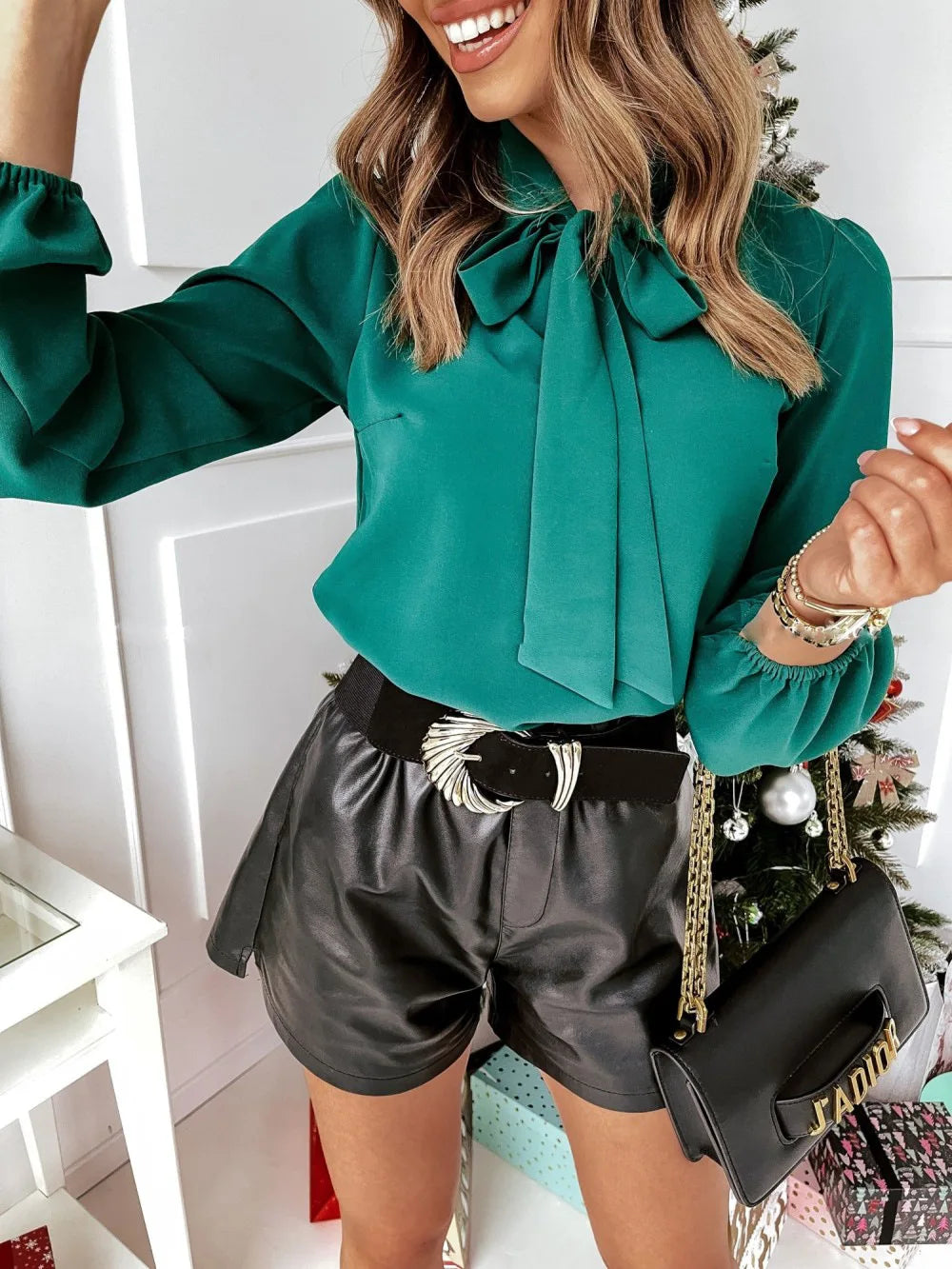 2026 Spring New Women's Stand-up Collar Long-sleeved Shirts, Fashion Office Casual Shirt, White Red Black Camisa Female Chemise