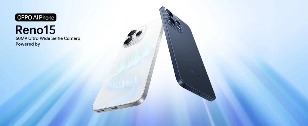 EU Version Smartphone OPPO Reno15 5G 8GB+512GB Blau, Snapdragon 7 Gen 4, 6500mAh, 80W, 6,59 Zoll, 50MP OIS Kamera, Offizielle Garantie