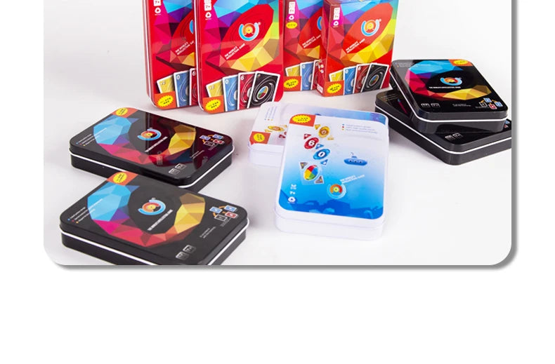 ONE FLIP! Brettspielkarten mit 112 Karten Geschenk für Kinder Brettspiele Familienspiele Spieleabend für Spieler ab 7 Jahren Spielzeug
