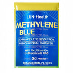30 Methylene Blue Transdermale Pflaster mit NAC, Vitamin B3 & L-Theanin, Unterstützung für Gehirn & Mitochondrien