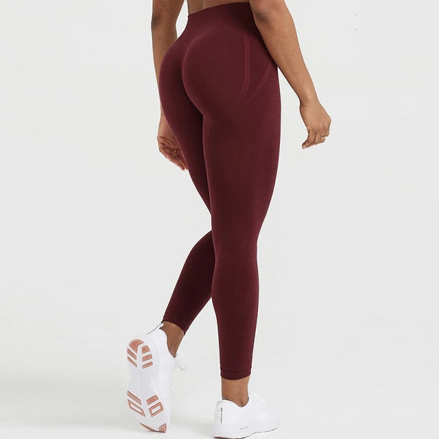 Amplify Mühelose Leggings für Damen, Push-Up-Booty-Leggings, Scrunch Butt, Stretch-Workout-Gym-Tights, Fitness, nahtlose Yogahosen
