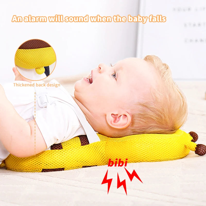 Kopfschutz Babykissen Lernen Gehen Kopfbedeckung Verhindert Verletzungen Sicherheitspolster Sturzprävention Cartoon Biene Kinderkissen