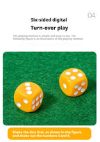 Sechsseitiges Flipping-Spiel, Holz-Zahlenspiel, Shut-The-Box-Würfelspiel - Eltern-Kind-Brettspiel, Bar-Party, Freizeit-Glücksspiel