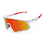 BUCKLOS Polarisierte Fahrradbrille UV400 Rennrad-Mountainbike-Brille TR-90 Rahmen Winddichte Outdoor-Sportbrille Fahrradteile