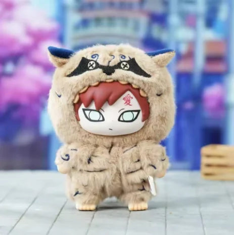 *Auf Lager  Naruto Itachi Sasuke Kakashi Gaara Serie Blind Box Trendiges Spielzeug Figur Plüsch Anhänger Sammlung Weihnachtsgeschenk