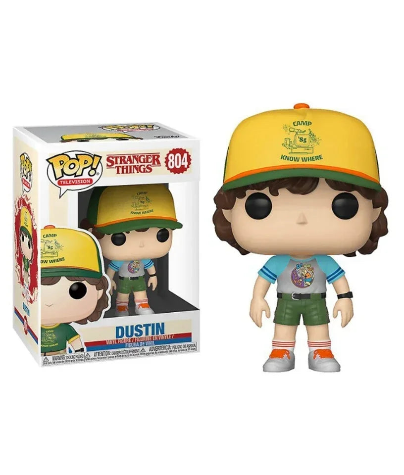 NEU!!! FUNKO POP Stranger Series #1462 Eddie #1250 Dustin Steve Robin Eleven Vinyl-Actionfiguren-Sammlermodelle für Geschenke