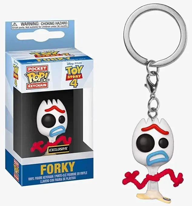 Funko POP Toy Story 4 Forky Slinky Dog Woody Buzz Lightyear Alien Schlüsselanhänger Actionfigur Sammlung Modell Spielzeug für Kinder Geschenk