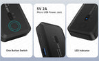 MZX USB 3.0 Switcher KM Switch Selector KVM Hub Dockingstation 2 Computer Laptop PC Desktop Zubehör Drucker Tastatur teilen