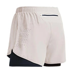 Neue Herren Laufshorts Gym Sportshorts 2 in 1 Schnelltrocknende Workout Trainings Gym Fitness Jogging Short Pants Sommer Herren Shorts