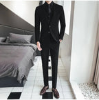 Neue Anzüge (Blazer + Weste + Hose) Herrenmode Business Hochzeit Gentleman Voller Professioneller Interview Formeller Freizeit Anzug
