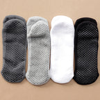 1 PAAR Solide Baumwolle Verdickter Frotteeboden Damen Sport Rutschfeste Yoga Socken Hohe Qualität Atmungsaktive Herren Anti-Rutsch Bodensocken