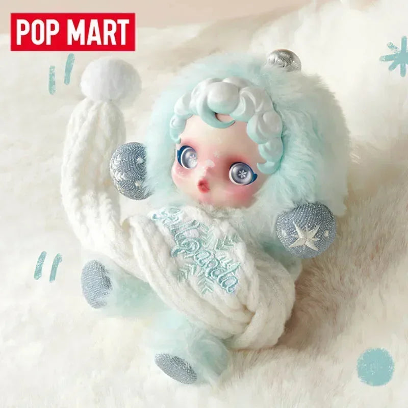 POP MART SKULLPANDA Winter Symphony Series Blind Box Mystery Box Guess Bag Spielzeug Puppe Süße Anime Figur Schreibtisch-Ornamente