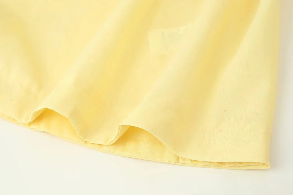 KONDALA 2026 Frühling Sommer Vintage Damenkleid Mode Einreihig Schärpen Drapierter V-Ausschnitt Ärmellos Schicke Braune Damenkleider