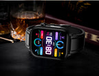 2025 Neue KI-Diagnose Blutfette Harnsäure Körperzusammensetzung Test Smartwatch für Herren EKG+PPG Bluetooth Anruf Gesundheits-Smartwatch