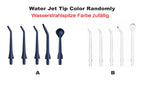 Sejoy Elektrische Wasserflosser Munddusche Wiederaufladbar Tragbar Dental 5 Modi Wassertank Zähne 300ML Wasserdichter Reiniger