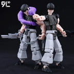 9L3D Lucky13 Gojo Sukuna Jujutsu Fushiguro Toji Gojo Satoru Actionfigur Dummy13 T13 Mehrgelenkige Sammlerstücke Titan13