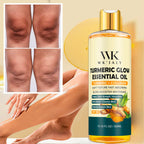 WK JALY Kurkuma Glow Essential Körperöl, feuchtigkeitsspendend, aufhellend, hellt dunkle Achseln und Fingerknöchel auf, gegen Akne, gleicht ungleichmäßige Haut aus