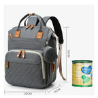 USB Mummy-Bag Windeltasche Babypflege Große Kapazität Mama Rucksack Mummy Mutterschaft Nasstaschen Wasserdichte Baby Schwanger Wickelrucksack