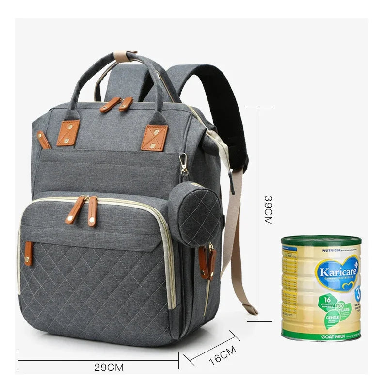 USB Mummy-Bag Windeltasche Babypflege Große Kapazität Mama Rucksack Mummy Mutterschaft Nasstaschen Wasserdichte Baby Schwanger Wickelrucksack